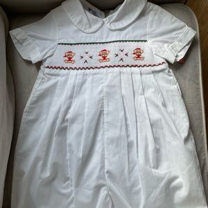 Christmas sir John shortall/romper/jonjon